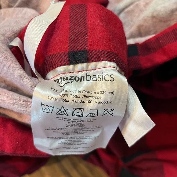 Amazon King Flannel Duvet Cover - Picture 2 of 2